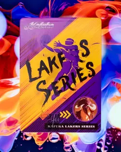 Albedo LA Lakers Edition Overlord Custom TCG Flash Gold Foil Card Anime Waifu - Image 2