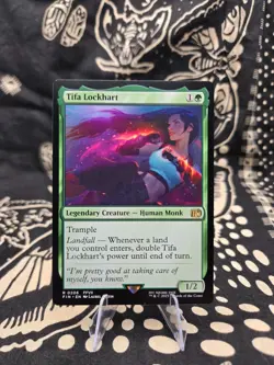 Tifa Lockhart Final Fantasy Regular NM MTG - Image 1