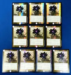 (10) Black Lotus Lot Set MTG FOIL Duel Masters Collaboration Parallel Japanese - Image 1