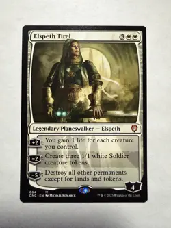Elspeth Tirel Commander: Phyrexia: All Will Be One Regular - Image 1