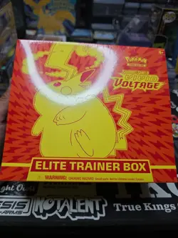 Pokemon Sword & Shield Vivid Voltage ETB Sealed Elite Trainer Box 820650106798 - Image 1