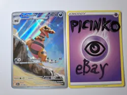 Pokemon - Krokorok - 136/086 - Black Bolt - Illustration Rare - NM - Image 1