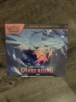 Pokemon TCG - Mega Evolution Chaos Rising Elite Trainer Box ETB - SEALED - Image 1