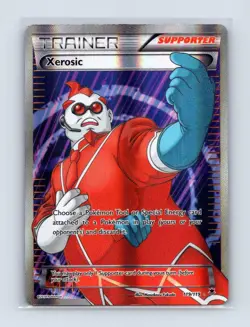 Xerosic 119/119 Ultra Rare Phantom Forces Pokemon Holo Lightly Played - Image 1