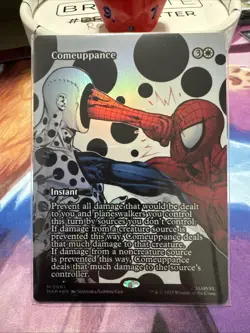 Comeuppance (Borderless) NM Foil - Marvel's Spider-Man x MTG - Image 1