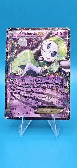 The Pokemon Company Meloetta EX RC11/RC25 Ultra Rare Full Art Holo 110 HP B17 - Image 1