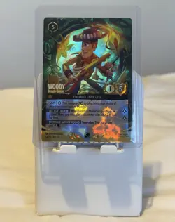 Disney Lorcana Woody Jungle Guide Foil Promo Card Wilds Unknown Set Championship - Image 1