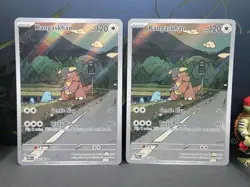 Kangaskhan 204/182 Sv10: Destined Rivals Holo Pokemon TCG IR SIR EX XY (×2) - Image 1