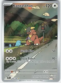 Kangaskhan Holo Illustration Rare SV10: Destined Rivals 204/182 NM - Image 1