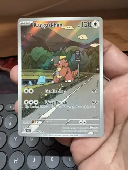 Kangaskhan Holo Illustration Rare SV10: Destined Rivals 204/182 NM - Image 1