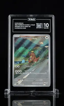 Kangaskhan 204/182 Sv10: Destined Rivals Holo TAG 10 rank #1 - Image 1