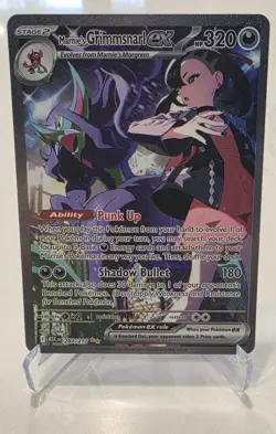 Marnie's Grimmsnarl ex 287/217 Ascended Heroes Pokemon NM - Image 1