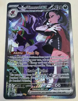 Marnie's Grimmsnarl ex #287/217 Ascended Heroes Mint Pokemon Card - Image 1