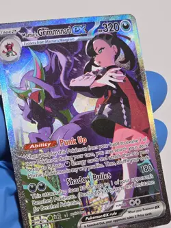 Marnie's Grimmsnarl ex 287/217 Pokemon Ascended Heroes SIR NM GOD PACK PULL - Image 1
