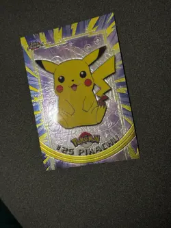 Pikachu #25 - 2000 Topps Chrome Pokemon Card TV Animation Edition - Image 3