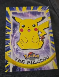 Pokemon 2000 Topps Chrome #25 Pikachu - Image 1