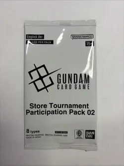 Gundam Card Game - Store Tournament Participation Pack 02 - Booster Sealed - Image 1