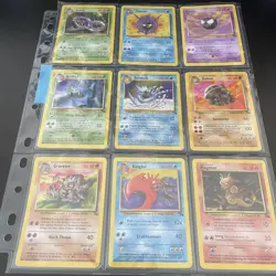 ⭐Vintage Pokemon Fossil Set Complete Common+Uncommon Cards ⭐ superb quality! - Image 1