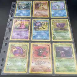 ⭐Vintage Pokemon Fossil Set Complete Common+Uncommon Cards ⭐ superb quality! - Image 3