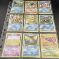 ⭐Vintage Pokemon Fossil Set Complete Common+Uncommon Cards ⭐ superb quality! - Image 5