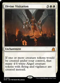 Divine Visitation -Foil Near Mint MTG Ravnica Remastered - Image 1