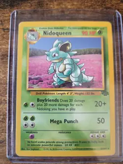 1999 Pokemon TCG Jungle Nidoqueen Non-Holo Rare 23/64 - Image 1