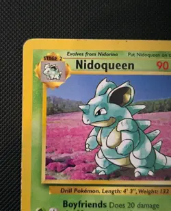 Nidoqueen 23/64 - 1999 Jungle Non Holo Rare Vintage Pokemon TCG WOTC Card - Image 3