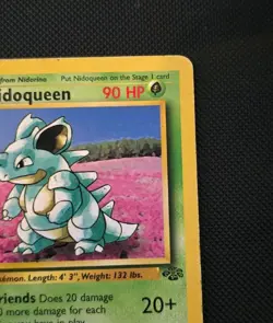 Nidoqueen 23/64 - 1999 Jungle Non Holo Rare Vintage Pokemon TCG WOTC Card - Image 4