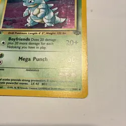 Pokemon Nidoqueen 7/64 Jungle 1st Edition Holo , NM 1999 - Image 2