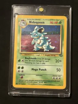 Nidoqueen Holo 7/64 Jungle WOTC Pokemon Card 1999 - Image 1