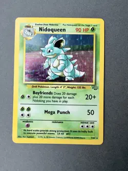 Nidoqueen 7/64 Jungle Set Holo Rare Pokemon Card Nintendo Pokemon TCG WOTC 1999 - Image 1