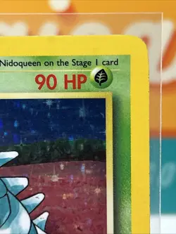 Nidoqueen #7 Holo Rare Pokemon TCG 1999 Jungle Unlimited MP Moderately Played - Image 5