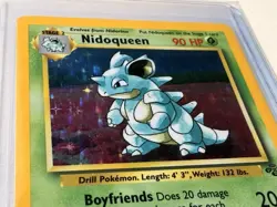 Pokemon TCG Nidoking & Nidoqueen Base Set & Jungle Holo Rare Lot WOTC VTG 1999 - Image 3