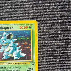 Pokemon TCG Jungle Nidoqueen 7/64 Holo Rare Holo 1999 English 90 HP Stage 2 - Image 4