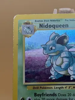 Pokemon TCG Nidoqueen 7/64 Jungle Holo Rare Stage 2 90 HP English 1999 (WoTC) - Image 4