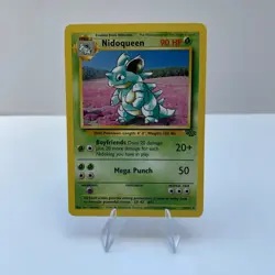 Pokemon Nidoqueen Card 23/64 Jungle Set Non-Holo Rare Vintage 1999 WOTC LP - Image 1