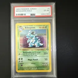 1999 Pokemon Jungle Nidoqueen Holo PSA 6 - Image 1