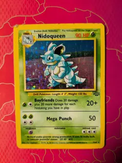Nidoqueen 7/64 1999 - WOTC Jungle - Pokemon card - rare - HOLO - Image 1