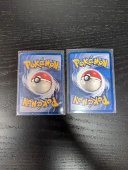 Pokemon TCG Nidoqueen and Mr Mime Jungle Card Set 1999 Non Holo Rare Wotc - Image 2