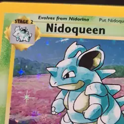 Pokemon TCG Nidoqueen Jungle Holo Rare Card 7/64 1999 WOTC - Image 2