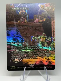Trouble in Pairs (Borderless) Teenage Mutant Ninja Turtles Source Material Foil - Image 1