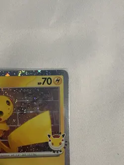 Pikachu TEF 051/162 (Pokemon Day Stamp, Cosmos Holo), NM, English - Image 2