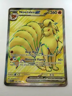Ninetales ex #186 Scarlet & Violet 151 Full Art Ultra Rare Gem Mint 💎 - Image 4