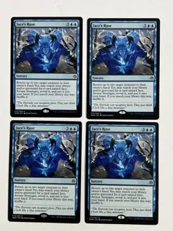 Jace's Ruse 4x 273/264 Regular Rare War Of The Spark MTG LP Playset - Image 1