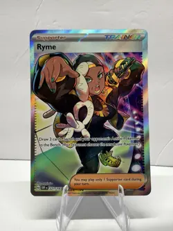 Ryme 221/197 Obsidian Flames Trainer Full Art Holo Ultra Rare EN - Image 1