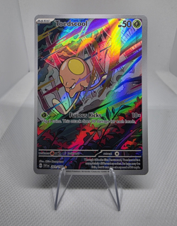 Toedscool Pokemon TCG SV01 Scarlet & Violet 201/198 IR Full Art Holo EN NM - Image 1