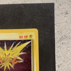 Zapdos 15/62 Pokemon Card TCG Fossil Set Unlimited Holo Rare - Image 5