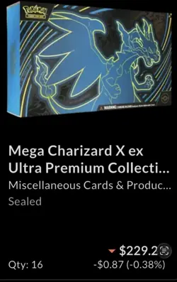 Pokemon TCG Mega Charizard X EX Ultra Premium Collection Box - Charizard (1) - Image 1