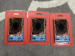 (3) Yu-Gi-Oh! Dark Crisis, Invasion of Chaos Blister Booster Packs Sealed NEW - Image 1