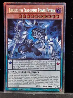 Yu-Gi-Oh! Starlight Rare - Junoldo The Shadespirit Power Patron - BLZD-EN013 NM - Image 1